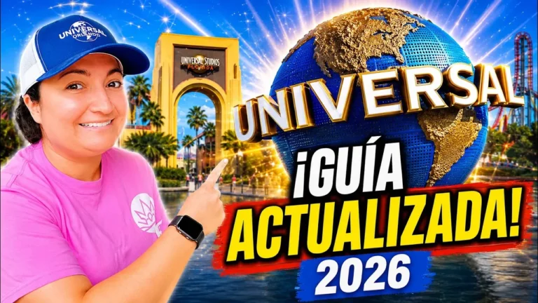Guía actualizada de Universal Orlando 2026 con atracciones, parques y novedades de Epic Universe