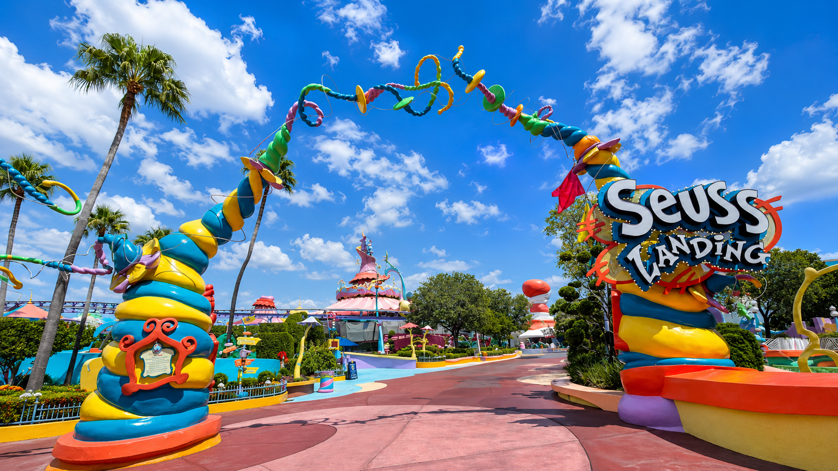 Seuss Landing en Islands of Adventure