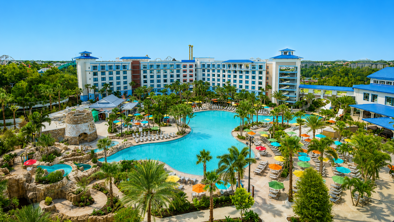 Loews Sapphire Falls Resort, uno de los hoteles premier Universal Orlando