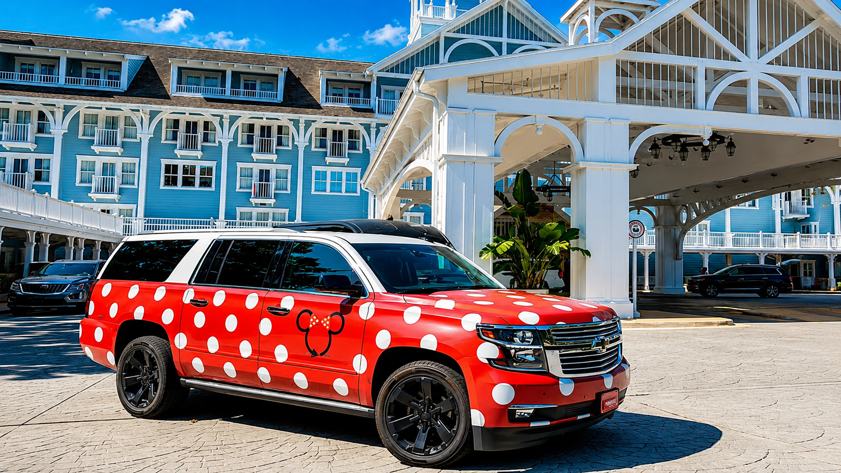 Minnie Van, transporte en Disney World