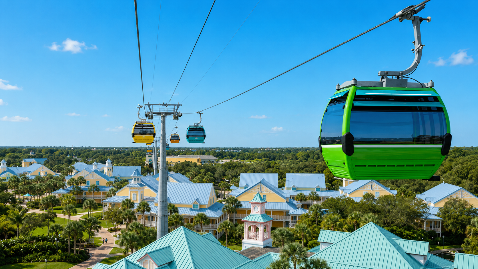 Disney Skyliner, transporte en Disney World