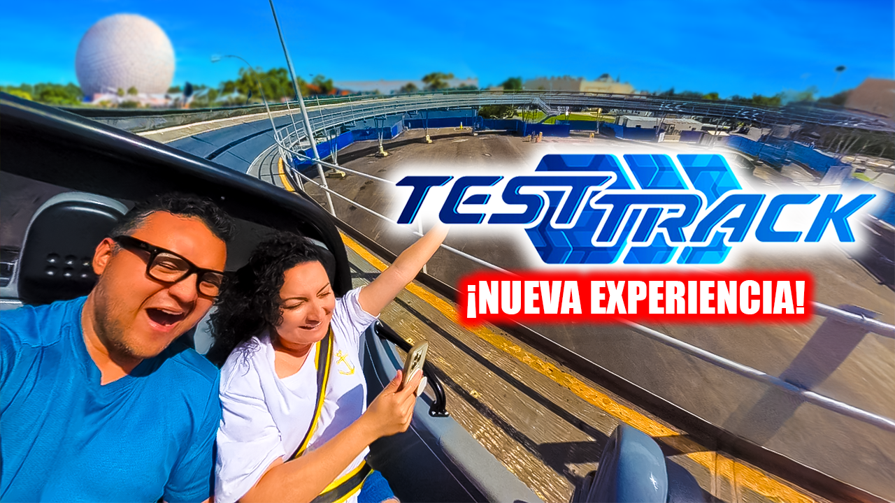 Test Track, una de las atracciones de los pabellones de Epcot en World Discovery
