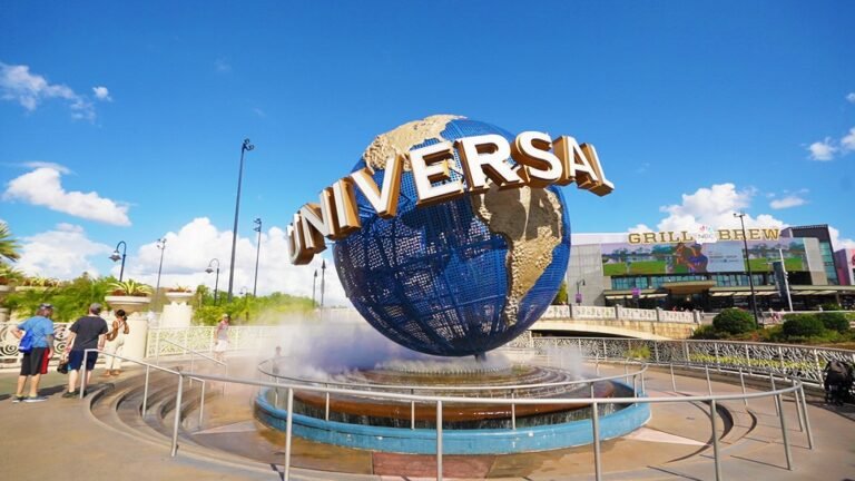 Express Pass Universal Orlando: globo de entrada del complejo