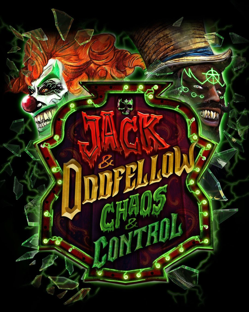 Jack & Oddfellow: Chaos & Control, casa embrujada de Halloween Horror Nights 2026