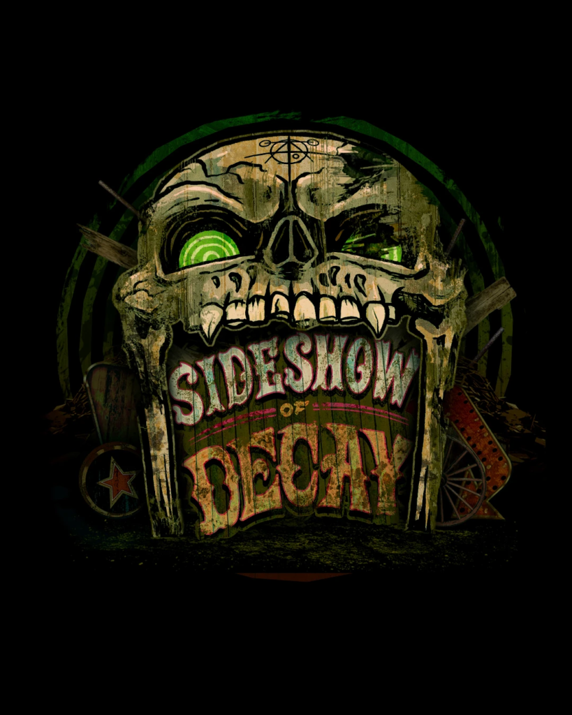 Sideshow of Decay, scare zone de Halloween Horror Nights 2026
