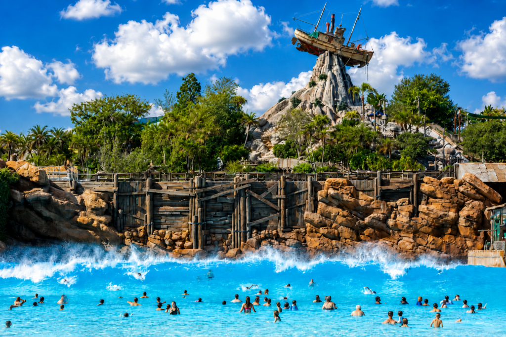 Typhoon Lagoon, uno de los parques acuáticos Disney World